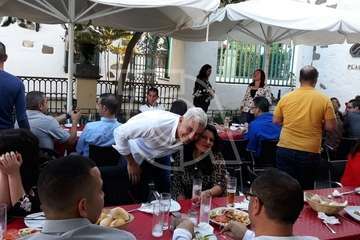 La empresa Falcón y Peña celebra el almuerzo navideño de su plantilla de Telde (Foto TA)